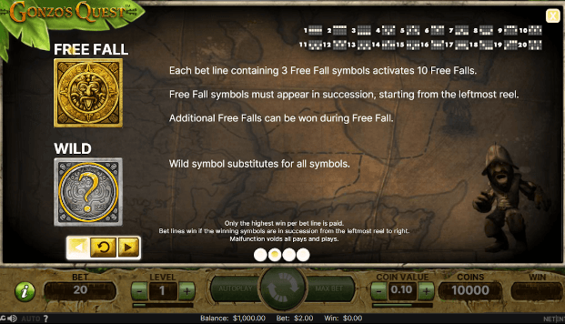 Free Fall y Wilds