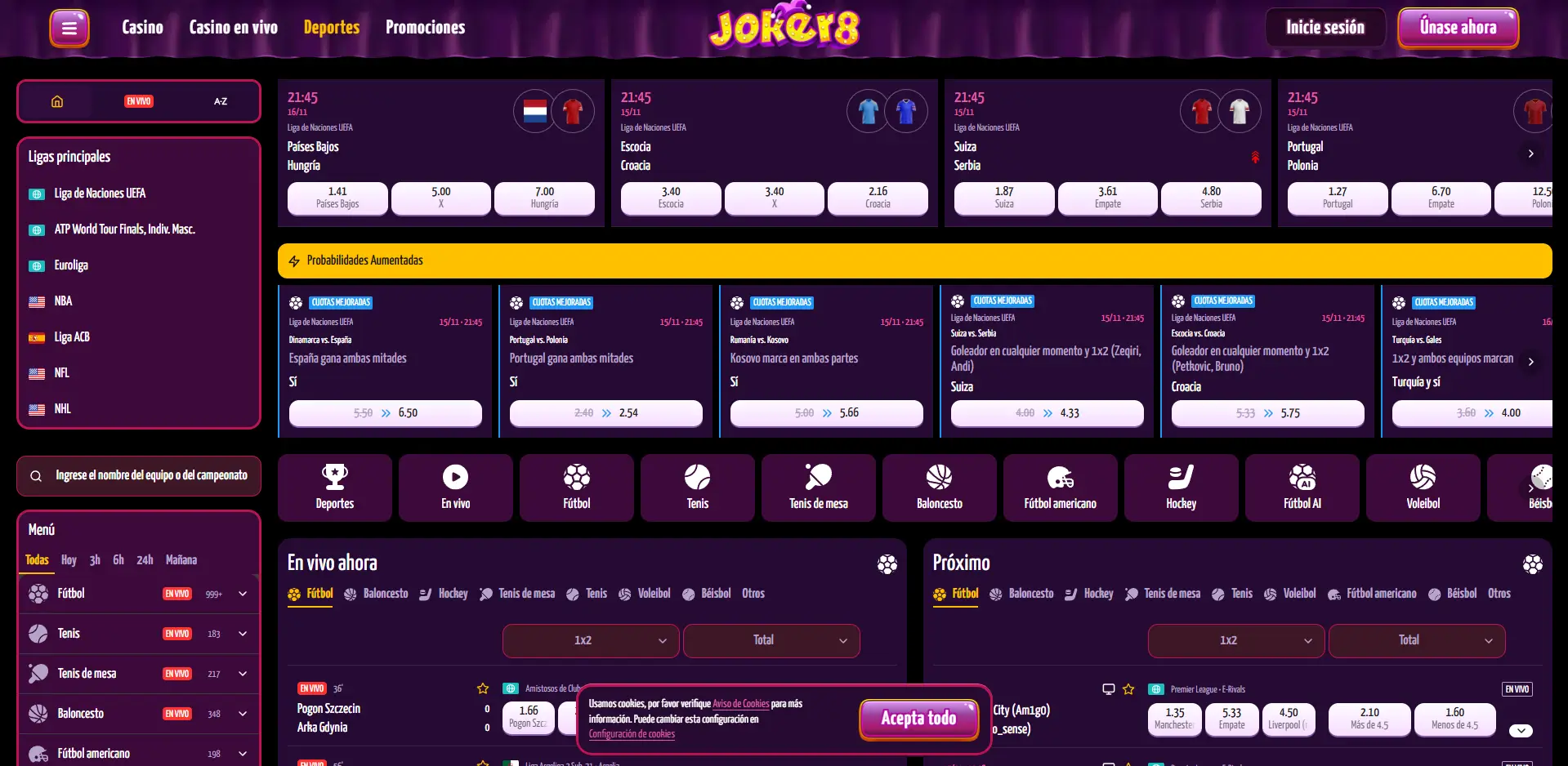 Joker8 Deportes